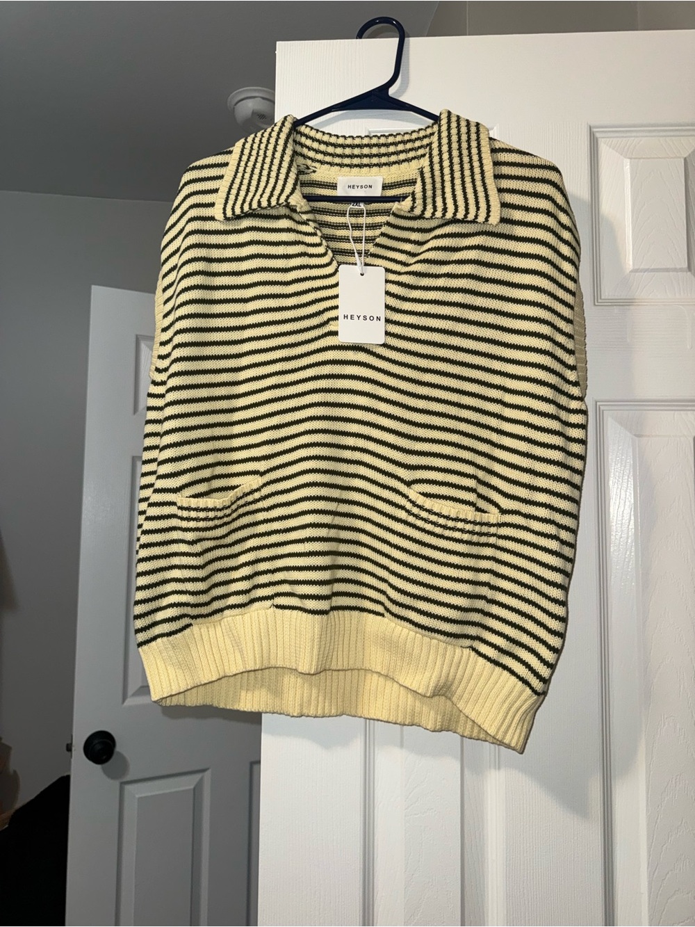 HEYSON Striped Sweater Vest